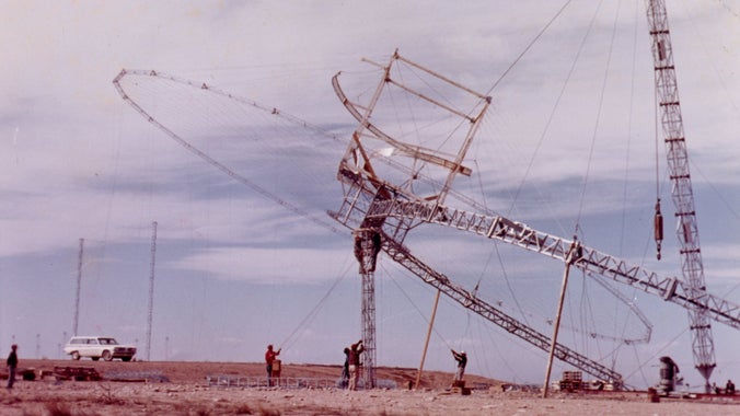 Early 1960s R-System under construction at Roswell